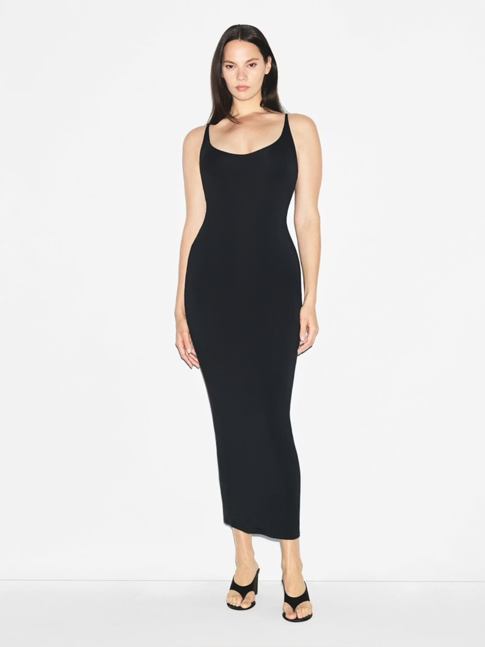 Skims Skimpy Scoop Neck (G10) Long Dress Nwt Size Small